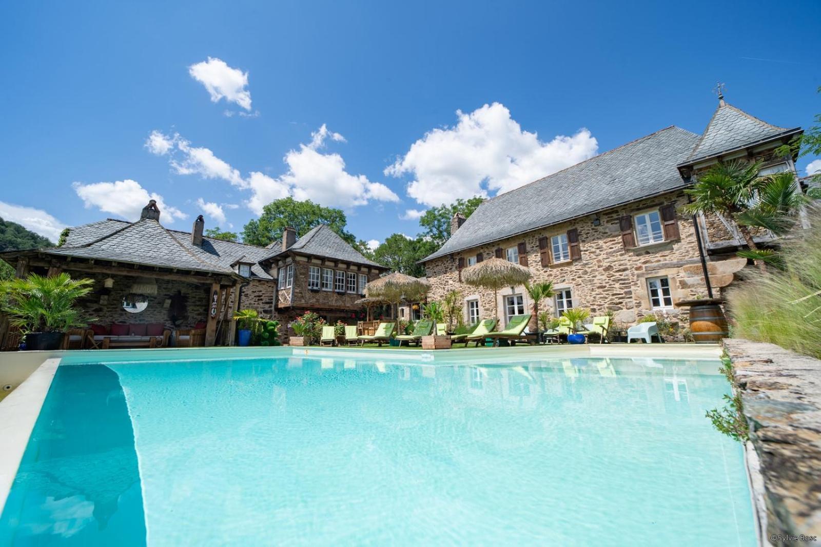 Chateau De Longcol Hotel La Fouillade Kültér fotó