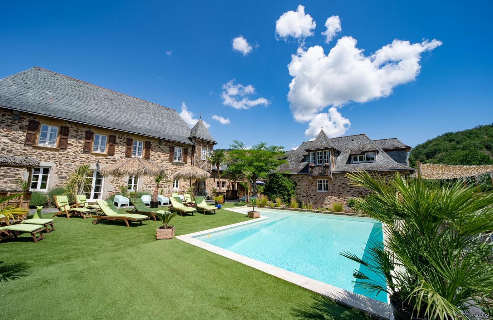 Chateau De Longcol Hotel La Fouillade Kültér fotó