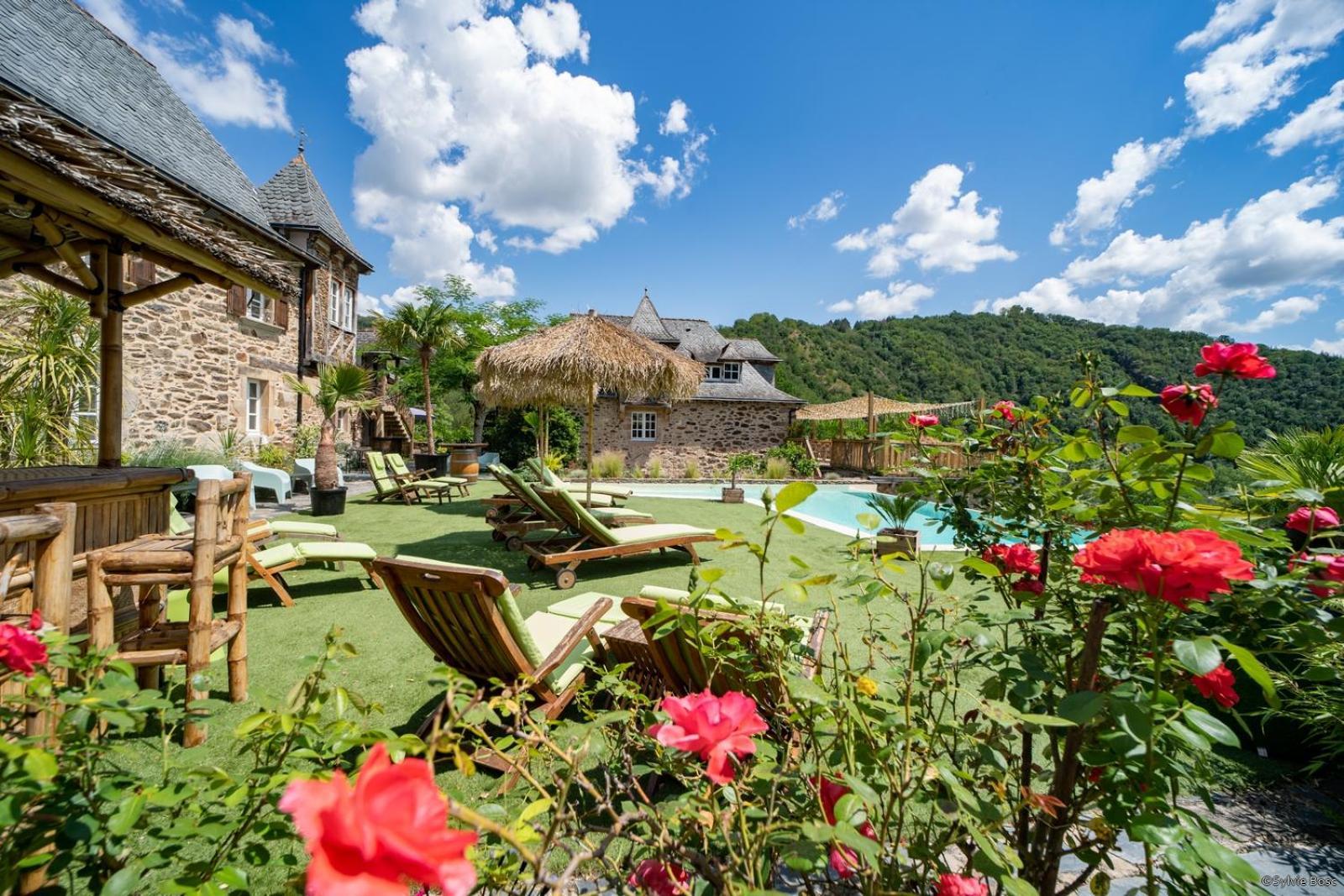 Chateau De Longcol Hotel La Fouillade Kültér fotó