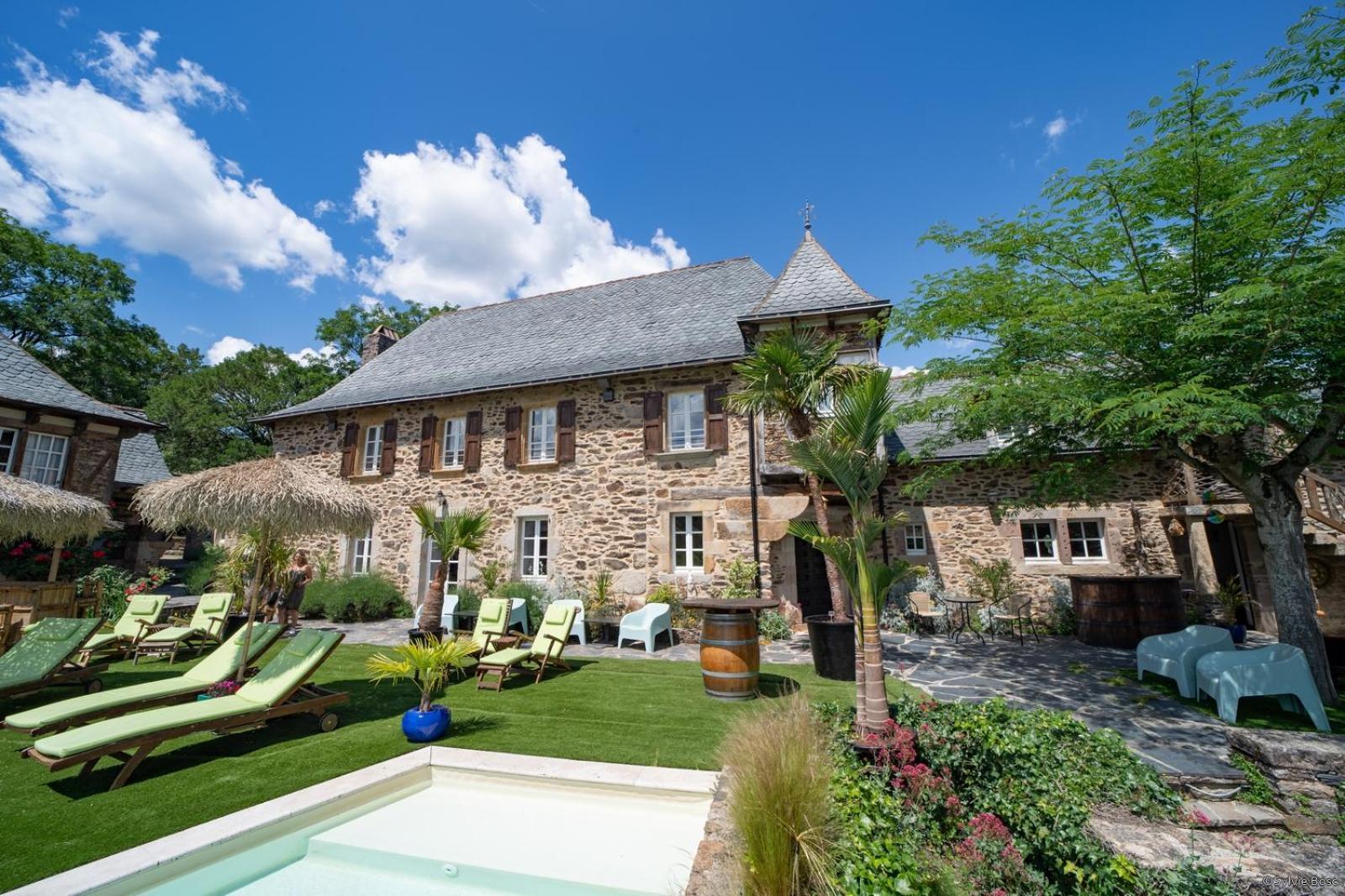 Chateau De Longcol Hotel La Fouillade Kültér fotó